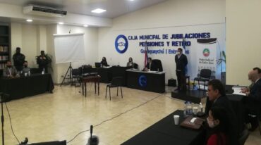 Las audiencias se concretaron en el salón de la Caja de Jubilaciones municipal de Gualeguaychú.