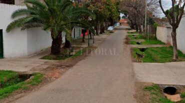 La zona donde se produjo el hecho  Captura de Pantalla - Google Street View