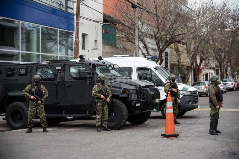 160 efectivos de fuerzas federales desembarcaron en las últimas horas en Rosario. Marcelo Manera