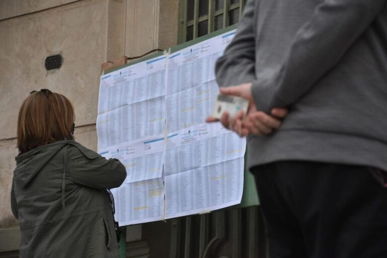 El contexto de crisis sanitaria atravesó todo el proceso preelectoral y signa cada una de las acciones que se desarrollan en esta jornada. Pablo Aguirre