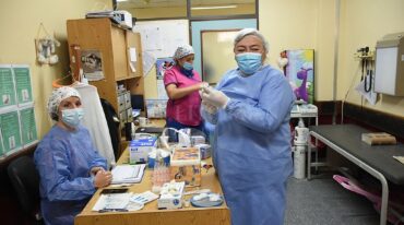 El recurso humano del hospital de Niños también se prepara ante la inminencia del ingreso de la variante Delta. Flavio Raina