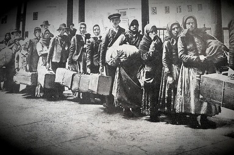 Grupo de inmigrantes judíos en Entre Ríos. Gentileza Museo de las Colonias