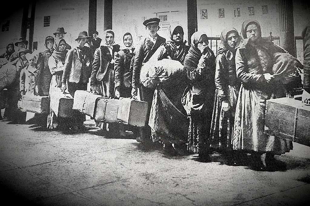 Grupo de inmigrantes judíos en Entre Ríos. Gentileza Museo de las Colonias