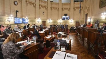 Los legisladores y una convocatoria que fue aprobada por todos los bloques.   Pablo Aguirre