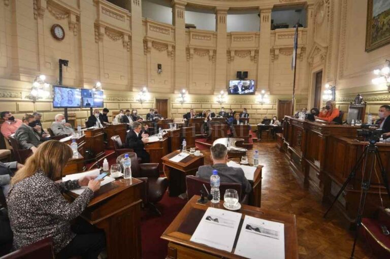 Los legisladores y una convocatoria que fue aprobada por todos los bloques.   Pablo Aguirre