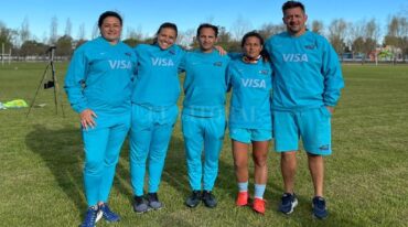 El staff completo: Natalía Díaz (PF)