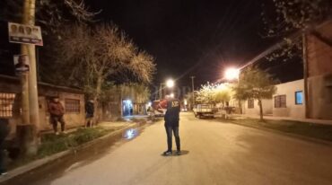 Investigadores y peritos criminalísticos trabajaron en la zona del incidente. El Litoral