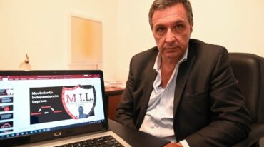 Astore ganó las elecciones del domingo en una terna de tres candidatos. Archivo.