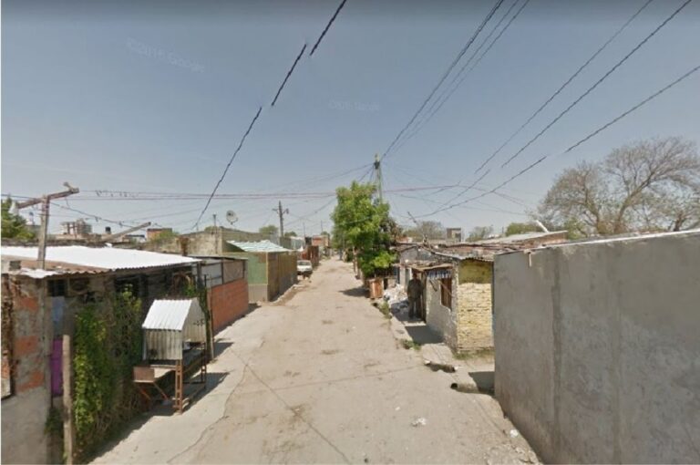 Sitio donde ocurrió el violento ataque.