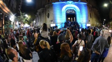 El sábado a la noche se realizó La Noche de las Peatonales. Gentileza: prensa Municipalidad de Rosario.