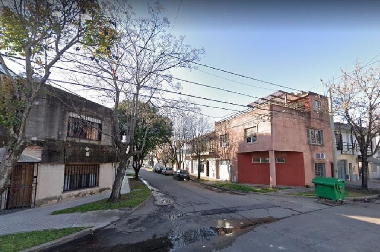 Etchecopar fue herido en una vivienda ubicada en calle Pedro Lino Funes al 1200. Captura digital - Google Maps Streetview