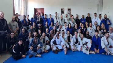 Alumnos y profesores de la academia Vieyra Jiu Jitsu. Ariel Rodríguez