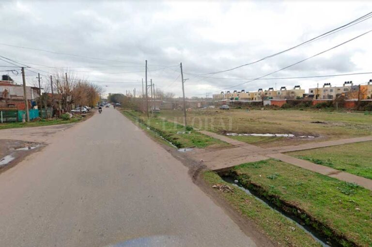 La zona donde se produjo el hecho  Captura de Pantalla - Google Street View