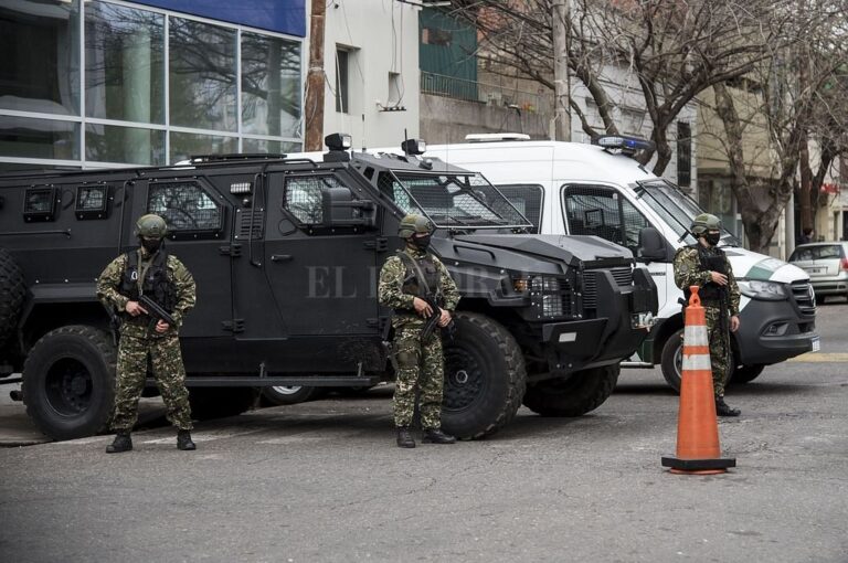 Fuerzas Federales en la ciudad de Rosario. Marcelo Manera