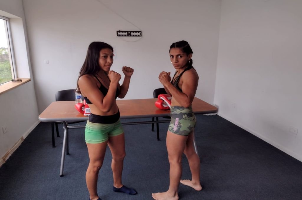 Milagros Segovia y Florencia Cuello