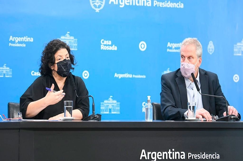 La ministra de Salud