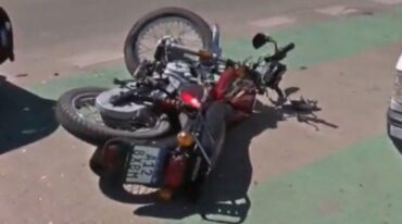 La motocicleta en cuestión. Gentileza