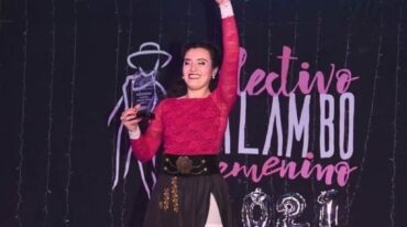 Trinidad Orellano representará a la provincia en el certamen nacional en Carlos Paz. Gentileza.