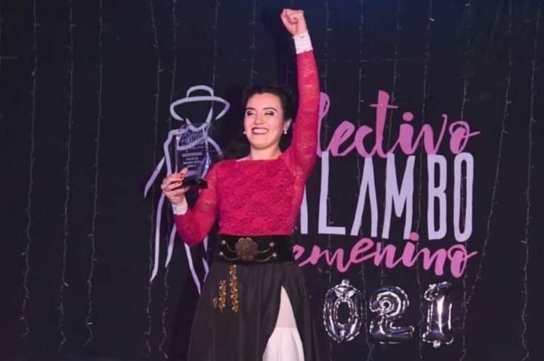 Trinidad Orellano representará a la provincia en el certamen nacional en Carlos Paz. Gentileza.