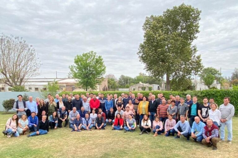 Un gran equipo de trabajo. Tras la gran performance electoral del sector en las últimas PASO