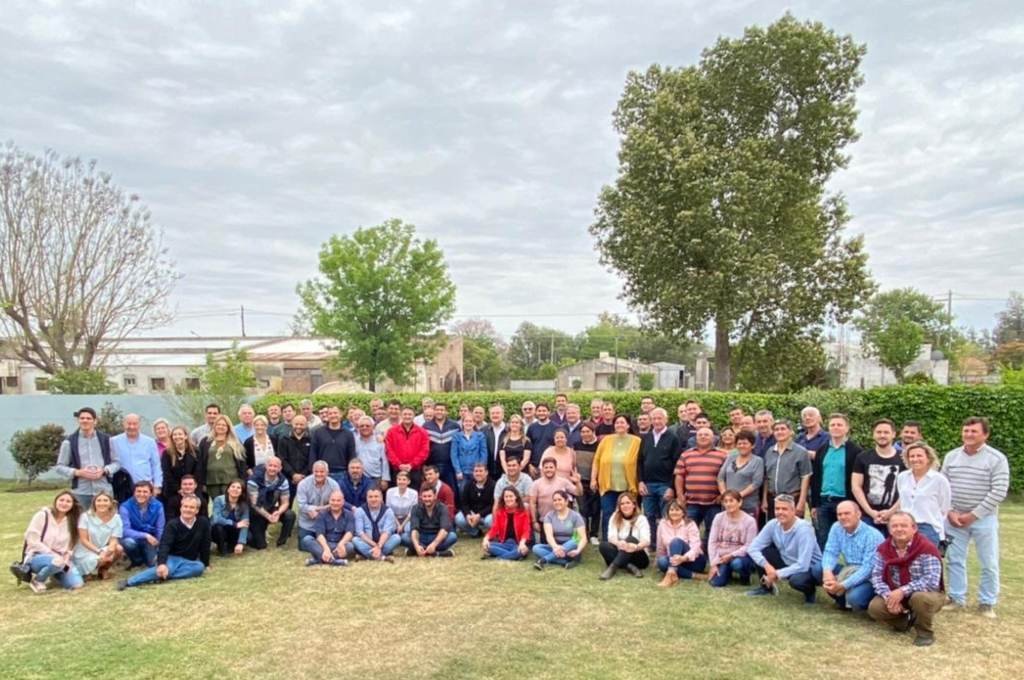 Un gran equipo de trabajo. Tras la gran performance electoral del sector en las últimas PASO