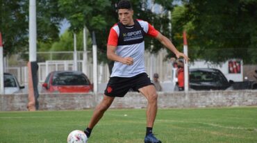 Nicolás Castro ya se sumó a los entrenamientos de Patronato.  Prensa Patronato