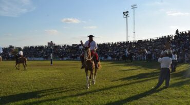 El campo Martín Fierro se prepara para las Bodas de Oro. Gentileza Municipalidad de Diamante