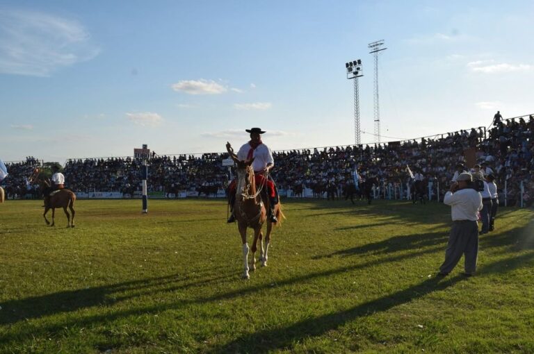 El campo Martín Fierro se prepara para las Bodas de Oro. Gentileza Municipalidad de Diamante