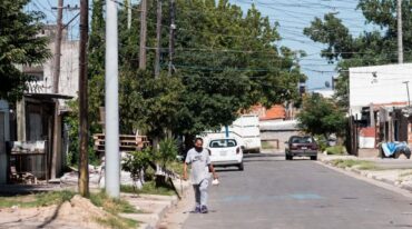 Los atacantes dispararon contra la víctima en la zona de Franco al 2.000 en Rosario. Marcelo Manera.