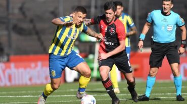 Emiliano Vecchio (Central) y Pablo Pérez (Newell's) dieron positivo de coronavirus y están aislados. Archivo.