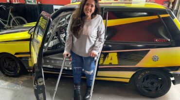 Belén pretende competir en la monomarca Fiat dentro de las categorías zonales bonaerenses. Gentileza: @Belu.Honda.