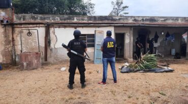 Efectivos de la Agencia de Investigación Criminal detuvo a la pareja el martes pasado. Prensa AIC
