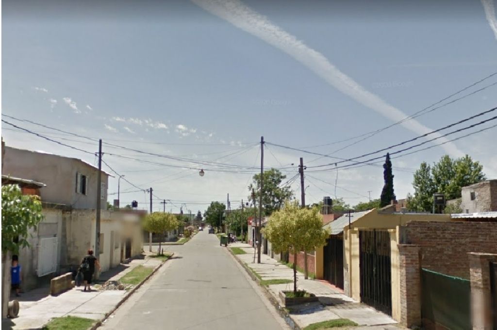 Zona donde ocurrió el crimen. Gentileza