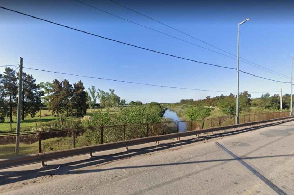El lugar donde se habría hallado el cuerpo. Gentileza