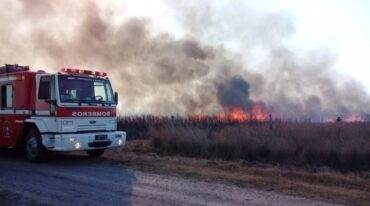 Las lluvias de la semana apagaron los numerosos focos ígneos que padeció la provincia de Santa Fe durante dos semanas y que podrían repetirse en meses siguientes. Archivo.