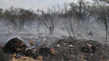 La semana pasada arrancó con  700 puntos de calor (que son los que pueden convertirse en incendios) y terminó con  con más de 1450. Y después llegó la tormenta.