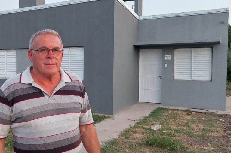 "Las viviendas ya están en su punto final. Son muy bonitas