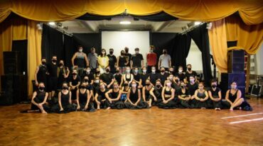 Habrá una puesta en escena con un grupo de danza numeroso. Gentileza.