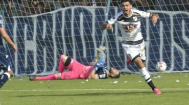 Axel Rodríguez convirtió 11 goles en su último paso por la Primera Nacional con la camiseta de All Boys. Gentileza Los Andes