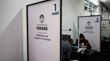 Las oficinas del Registro de Conducir de calle Alem 826