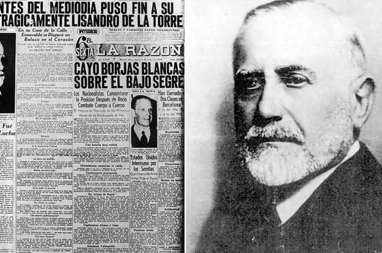 Se quitó la vida el 5 de enero de 1939. Gentileza.