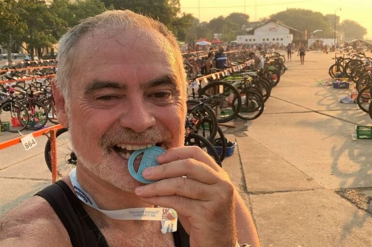 Tras luchar muchos años por el triatlón
