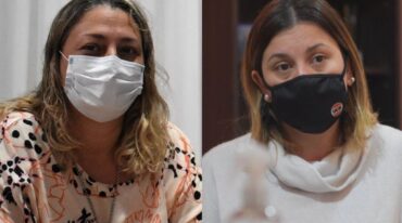 Las diputadas Silvia Ciancio y Georgina Orciani. Gentileza.