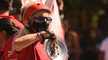 Hartas. Muchas de las y los manifestantes que protagonizaron la protesta eran mujeres