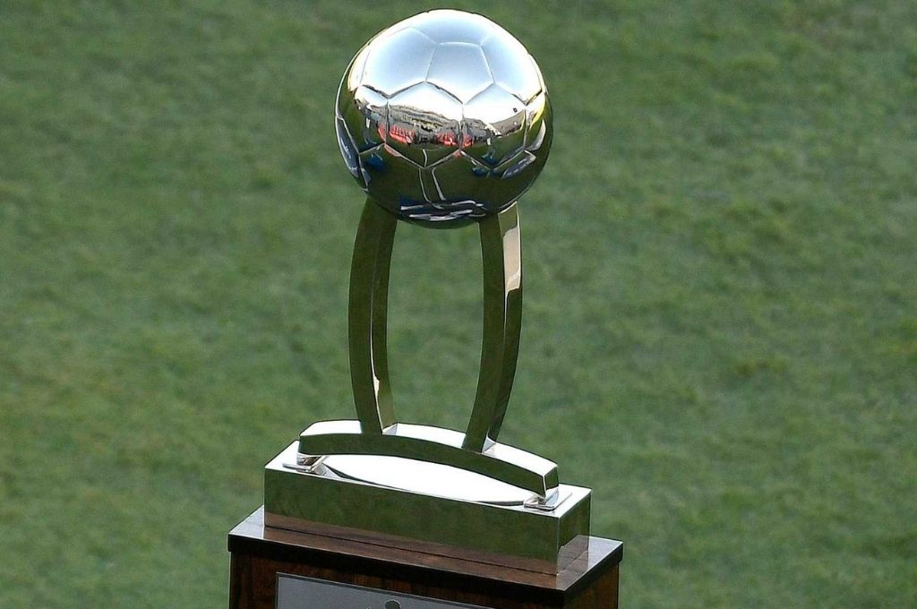 Trofeo de la Copa de la Liga Profesional de Fútbol de AFA. Gentileza