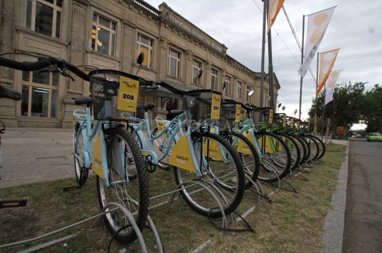 Las bicicletas públicas de Santa Fe