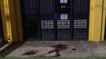 Sitio donde fue hallado el herido. Gentileza