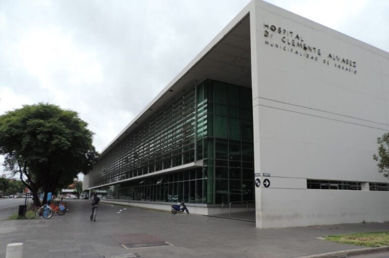 Hospital de Emergencias Dr. Clemente Álvarez donde falleció la víctima. Gentileza