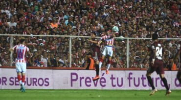 Luna Diale y el grito de gol de todo el pueblo tatengue. Eduardo Seval