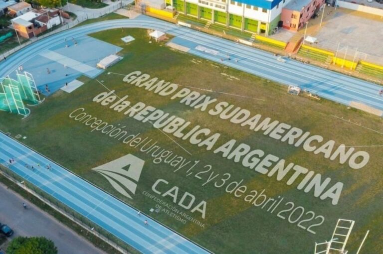 La pista atlética uruguayense será anfitriona de la cita sudamericana.